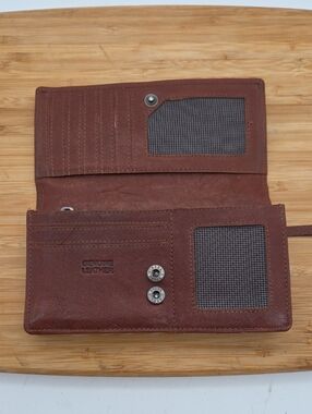 Spikes and Sparrow Brown Leather Wallet